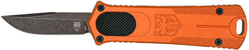 Cobratec Knives California 952 OTF 1.75 In D2 Orange Gen2 - View 2