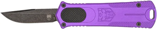CobraTec CBT CALI 952 Gen2 D2 Purple OTF Knife - View 2