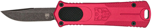 Cobratec Knives CALIFORNIA 952 1.75In D2 Red DP OTF Gen2 - View 2