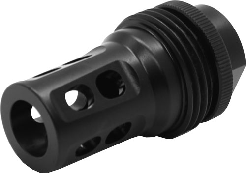 Kaw Valley KVPBRAKEASR02 Muzzle Brake Black Tactical - View 2