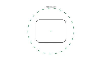 Primary Arms 507K-GR-X2 Green Dot Sight Green ACSS Vulcan Reticle Anodized - View 4