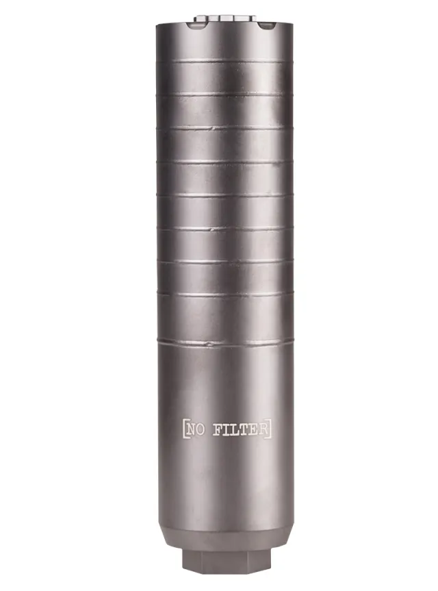 Q SIL-TP-762-NF No Filter Trash Panda 30 Caliber | 7.62mm Bead-Blasted NFA - Silencer - View 2