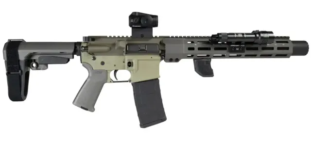 SHARK COAST TACTICAL AR15 SNEEKY PETE SD 300 BLACKOUT PISTOL 300BO 8IN BARREL 30RD SCCSNKYSD300002 - View 2
