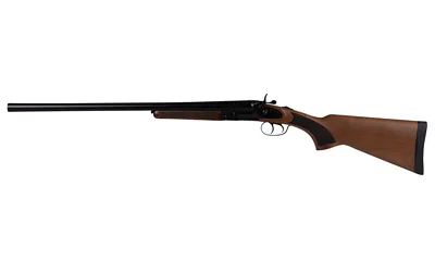 Derya EX1400 SxS Shotgun 12GA 24in Walnut Stock Black Chrome - View 2