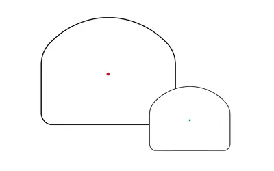 Primary Arms MRS Mini Reflex Sight Reflex 1X24mm 3MOA Red Dot Black - View 5
