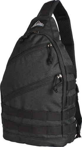 Red Rock Gear Metro Sling Pack Black 11L Concealed Carry Backpack - View 2