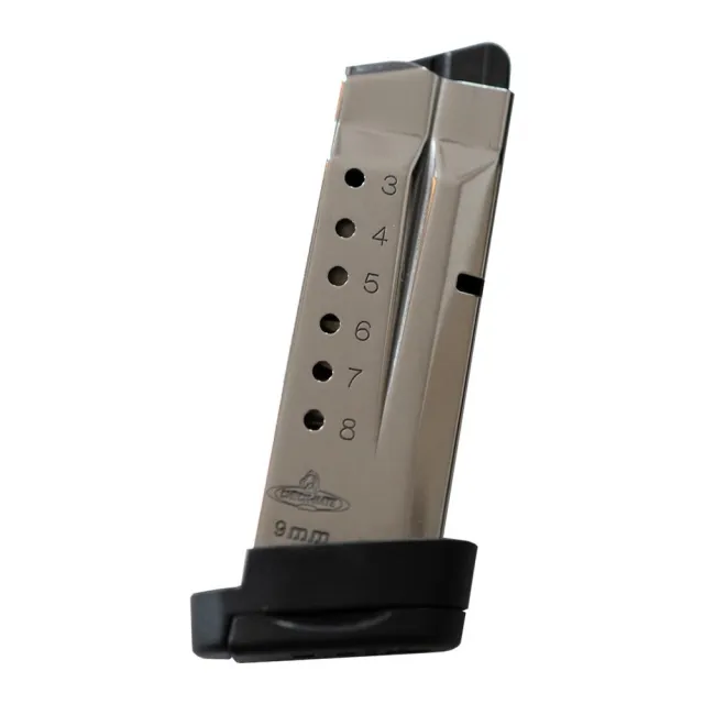 Check Mate CM9SHD8 9mm 8Rd Stainless Magazine - View 2