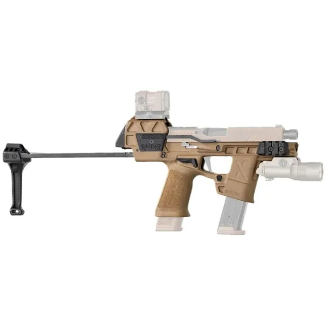 Flux Defense Raider X Chassis for Sig Sauer P320 FDE Stock - View 2