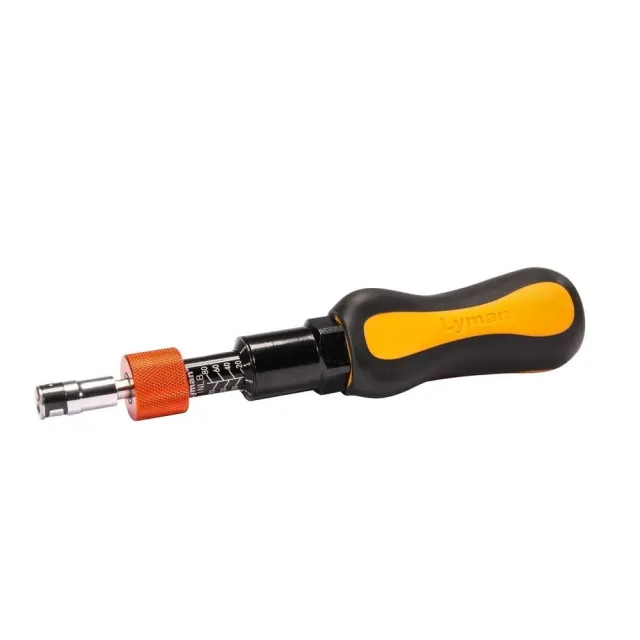 Lyman 7031300 Torque Wrench Steel Rubber Handle Black Orange - View 2