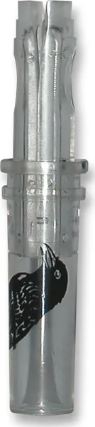 Haydel's TC87 Triple Tone Crow Call, Clear Acrylic, Crow/Hawk Sounds - View 2