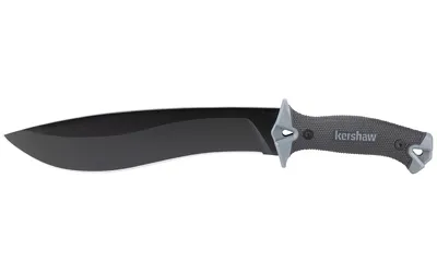 Kershaw Camp 10 10in 65Mn Recurve Fixed Blade Knife Full Tang - View 2