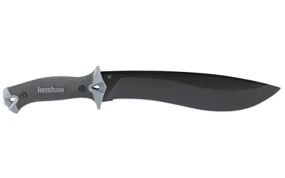 Kershaw Camp 10 10in 65Mn Recurve Fixed Blade Knife Full Tang - View 3