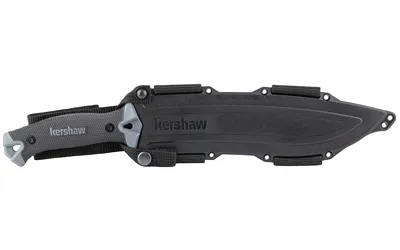 Kershaw Camp 10 10in 65Mn Recurve Fixed Blade Knife Full Tang - View 4