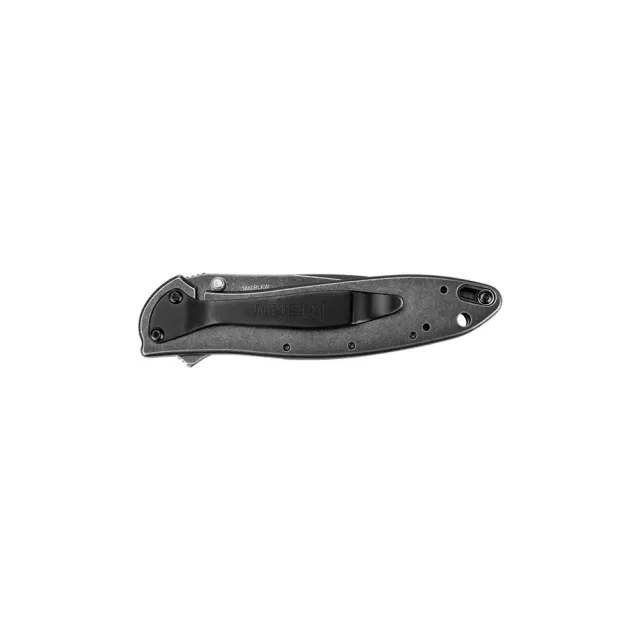 Kershaw 1660BLKW Leek Blackwash Knife - View 2