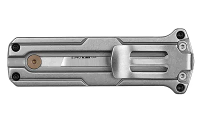 Kershaw 2046 Cybernet OTF D2 Spear Point Blade Stonewash Finish - View 4