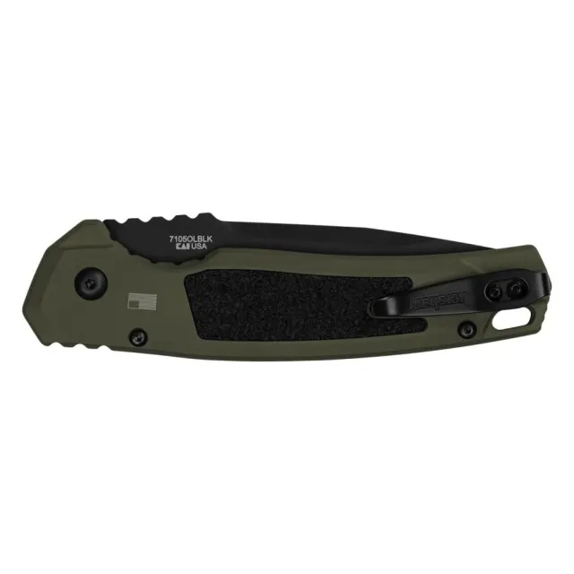 Kershaw 7105OLBLK Launch 16 3.45" Tanto Plain Blade Knife - View 2