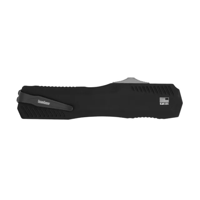 Kershaw Livewire 9000CF Carbon Fiber 3.35" Auto Stonewash Knife - View 2