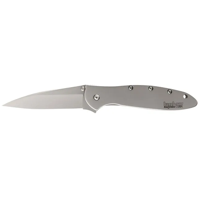 Kershaw Leek 1660 Fine Edge 3 In 14C28N Drop Point Knife - View 2