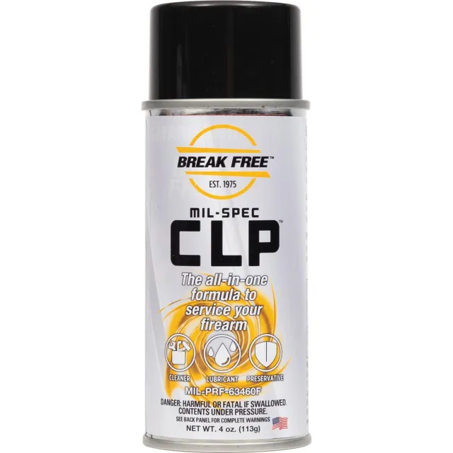 Break Free CLP21 Cleaner Lubricant Preservative 4 Ounce Aerosol - View 2