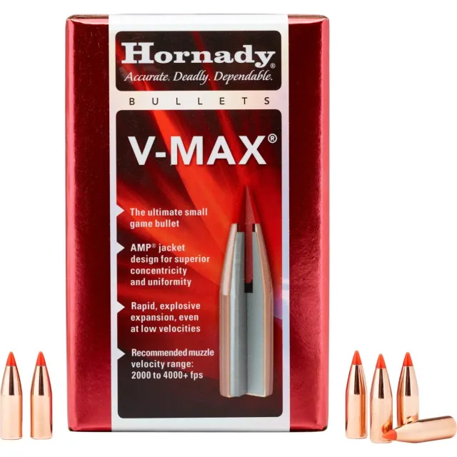 Hornady 2207 V-Max 5.45 Cal 60gr Polymer Tip Bullets 100ct Box - View 2