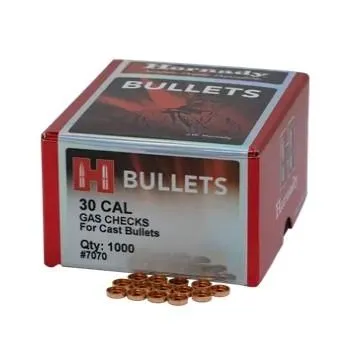 Hornady 7020 6mm/.243 Caliber Gas Checks 1000/Box - View 2