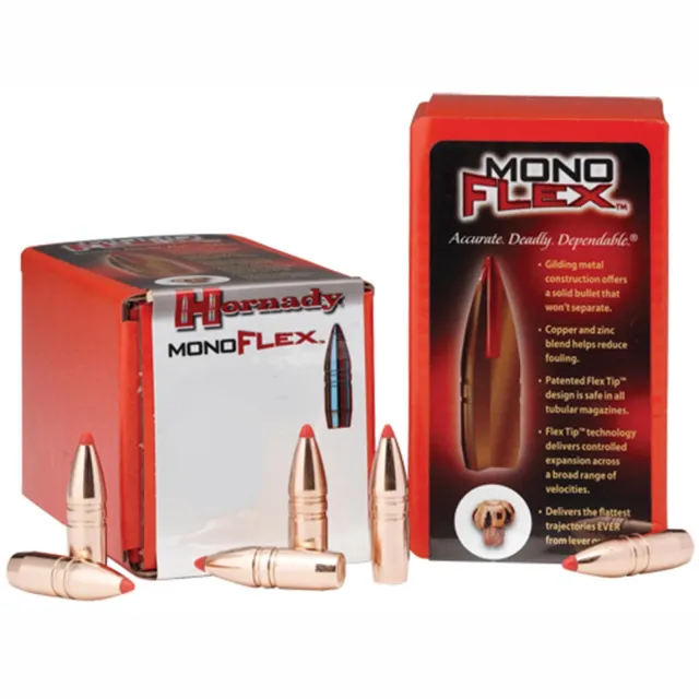 Hornady MonoFlex 30310 30 Cal .308 140gr Copper Polymer 50 Box - View 2