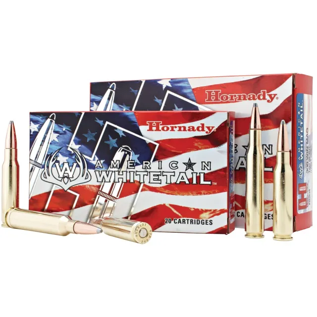 Hornady 8047 American Whitetail 243Win 100gr InterLock Boat Tail Soft... - View 2