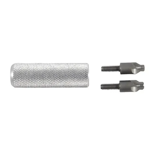 Hornady 041210 Primer Pocket Reamer Small Silver with Handle & Cutter Heads - View 2