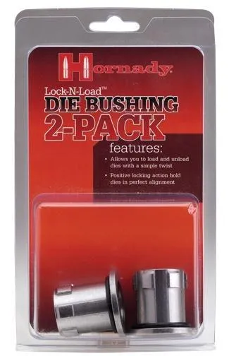 Hornady 044094 Lock-N-Load Die Bushing Gray Metal 2/pkg - View 2