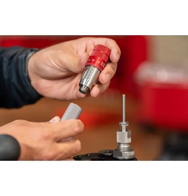 Hornady 044097 Bullet Seating Micrometer Red/Silver for Precision Loading - View 2