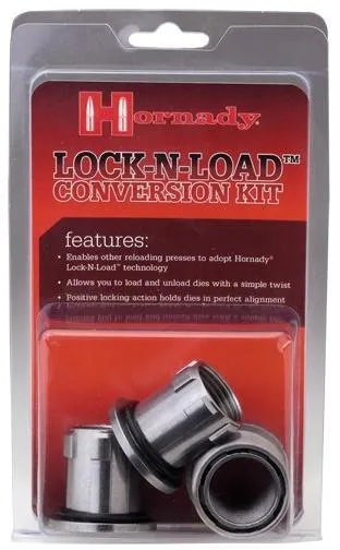 Hornady 044099 Lock-N-Load Conversion Kit Silver Multi-Caliber Steel 0.35 lbs 1/BG - View 2