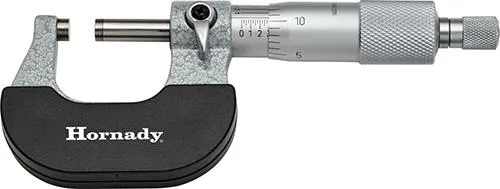 Hornady 050072 Micrometer Silver Metal 0-1" with Storage Case - View 2