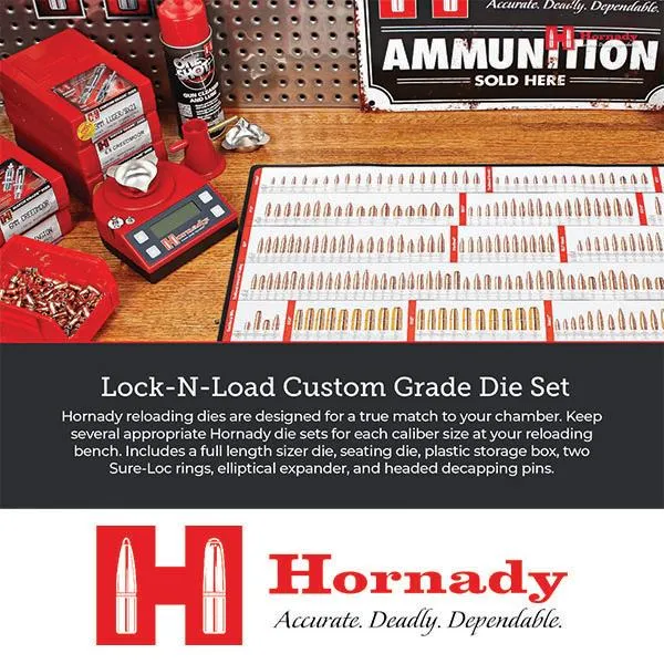 Hornady Custom Grade Series I 2-Die Set 308 Win - View 2