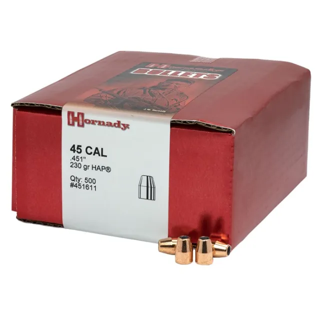 Hornady 451611 HAP Target 45 Cal .451 230 gr Hollow Point (HP) - View 2