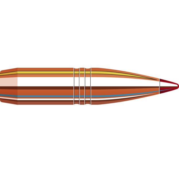 Hornady CX Hunting 338 Caliber 225 Grain Copper Solid - View 2