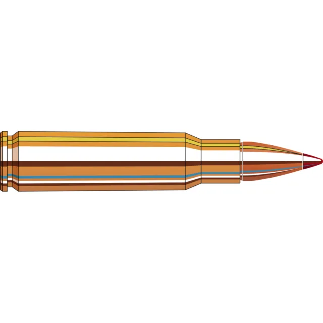 Hornady 834814 Custom Hunting 6.8mm Rem SPC 100 gr CX 20 Per Box/ 10 Cs - View 2