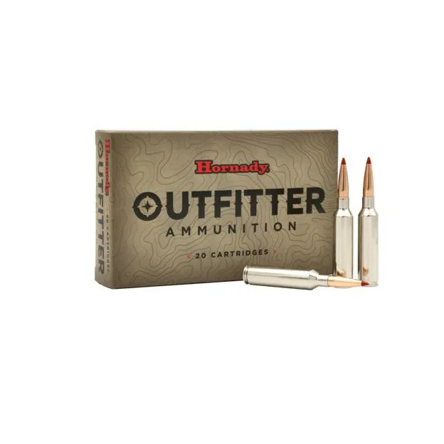 Hornady 80713 Outfitter Hunting 7mm PRC 160 gr CX Ammo, Watertight Nickel-Plated Case, 20/10 Cs - View 2