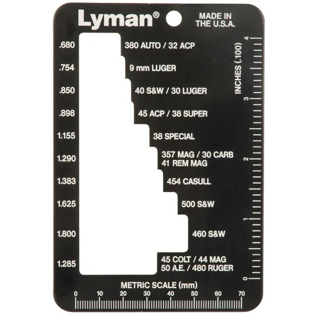 Lyman E-Zee Case-Length Gauge Pistol, Revolver 7832217 - View 2
