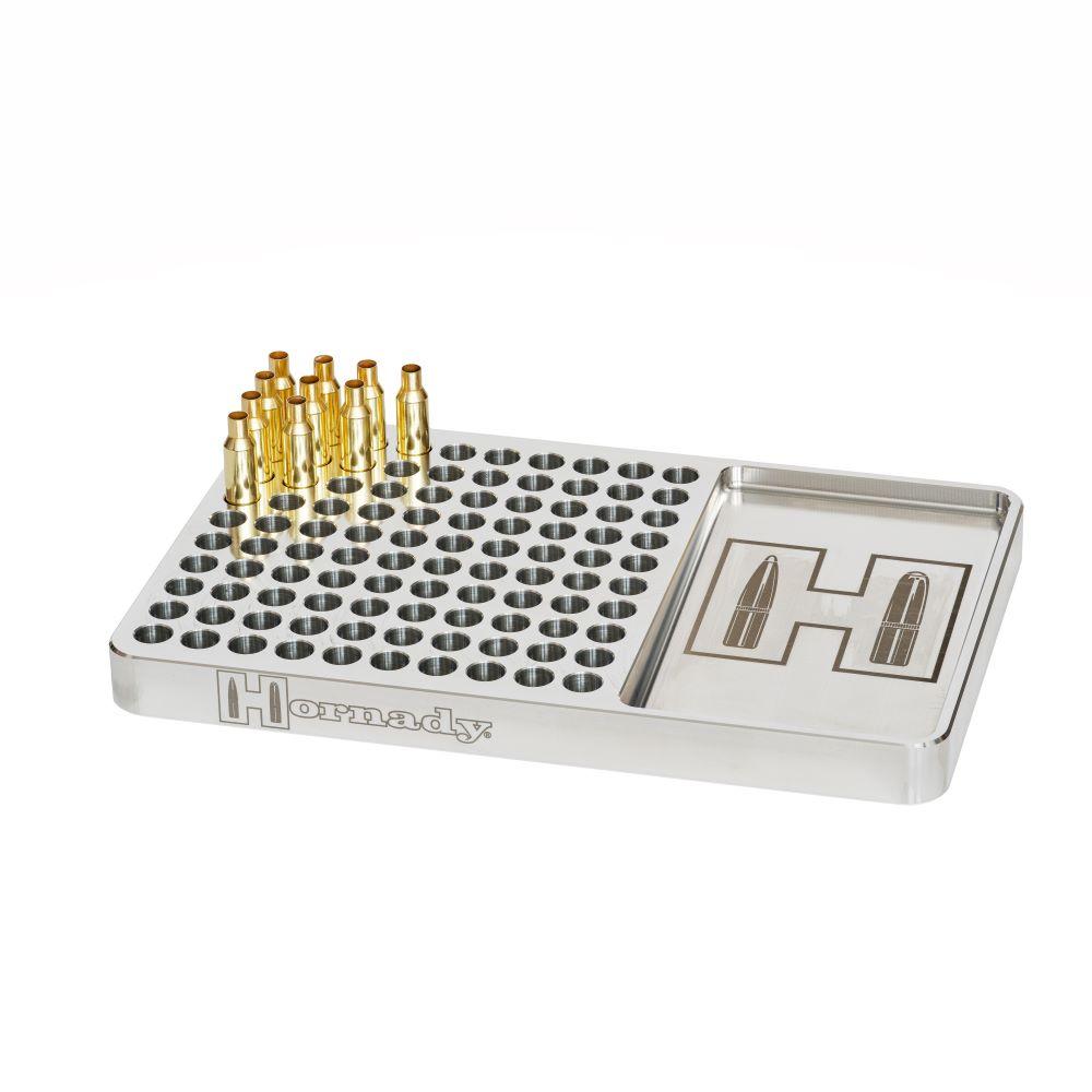Horn Hunter 480044 Reloading Block Red Aluminum 100 Round Rifle - View 2