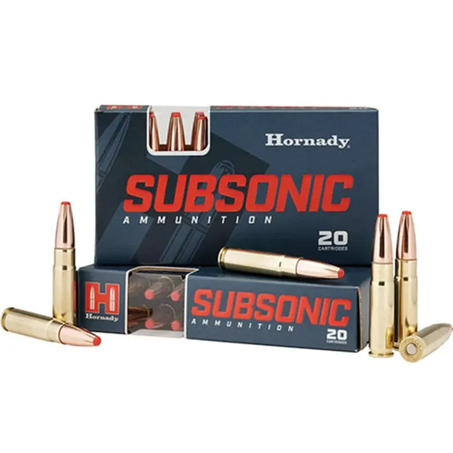 Hornady 80877 Subsonic Rifle 300Blackout 190gr Sub X 20 Per Box/10 Case - View 2