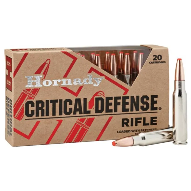 Hornady Critical Defense 308 Winchester 155gr FTX 20 Per Box 80920 - View 2