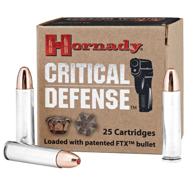 Hornady Critical Defense 30 Carbine 110 Grain FTX 25 Rounds Box - View 2