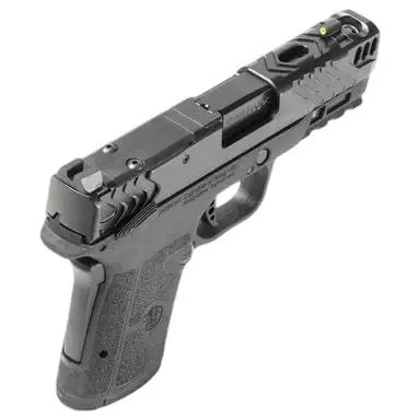 Smith and Wesson 14412 PC Equalizer Carry Comp 9mm 3.675" Armornite Semi-Auto Pistol - View 2