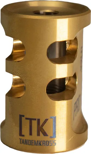 Tandemkross TK00N0269GLD1 22LR Gold Competition Compensator - View 2