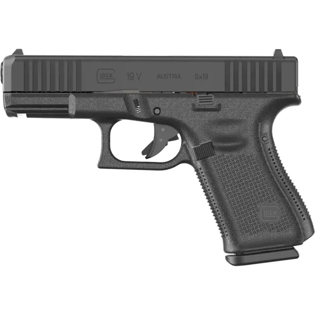 Glock UV1950201 G19 V 9mm 4.02" nDLC Semi-Auto Pistol - View 2