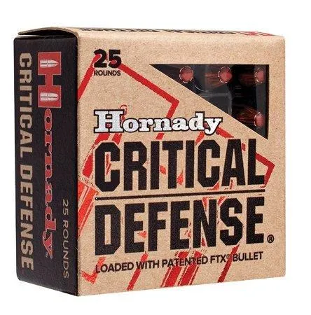 Hornady 90080 Critical Defense 380 ACP 90 Grain FTX 25 Rounds - View 2