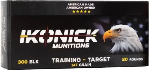 IKONICK IU300 147GR 300BO FMJBT 20Rd Rifle Ammo - View 2