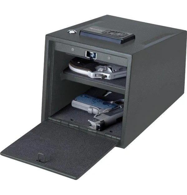 Hornady Two Gun Keypad Vault 95430 16 Gauge Steel Black Compact Safe - View 2
