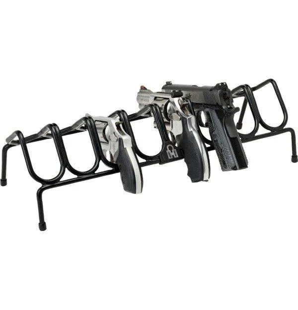 Hornady 95840 Eight Gun Pistol Rack Black Metal PVC Coated - View 2