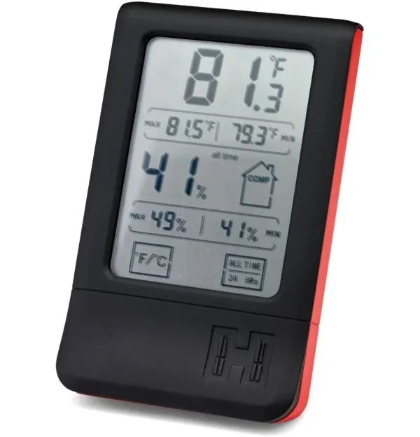 Hornady Manufacturing Company 95909 Digital Hygrometer Red AAA - View 2